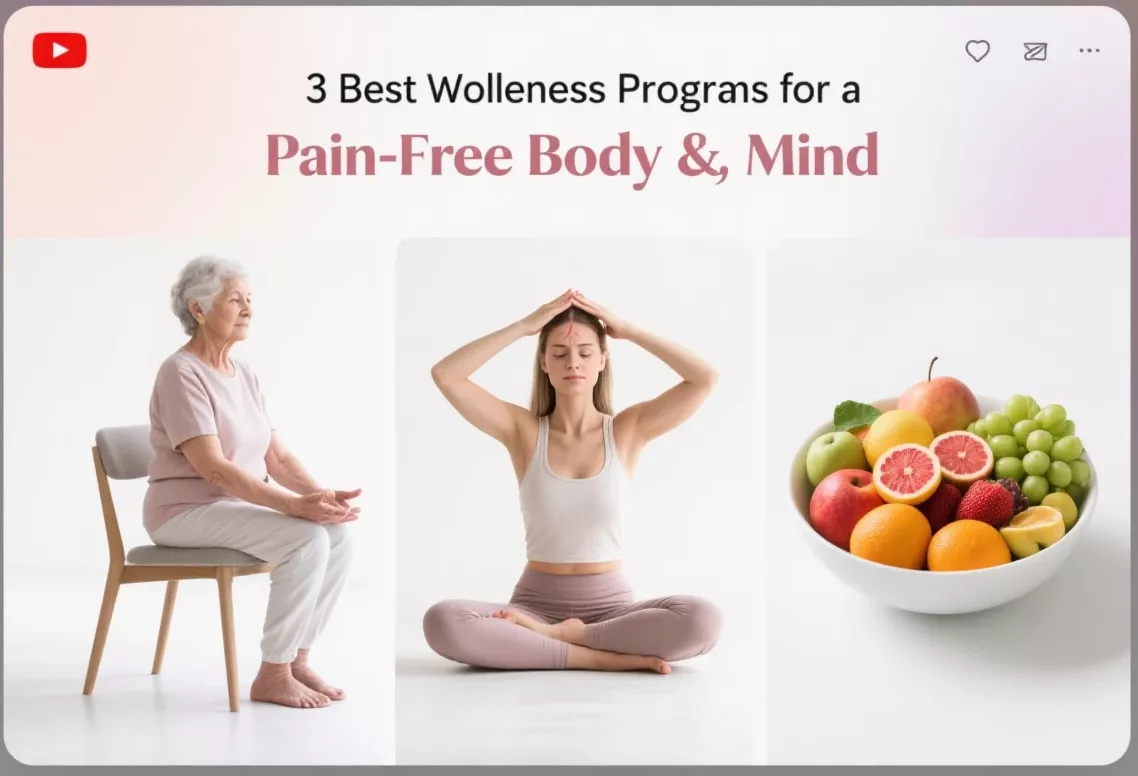 3 Best Wellness Programs for a Pain-Free Body and Mind (Yoga + Diet Edition)