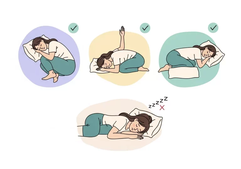 Which Pose is Best to Sleep in Periods? 3 Best & 1 to Avoid