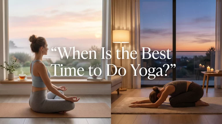 Best Time to Do Yoga. Morning vs Evening for Your Goals